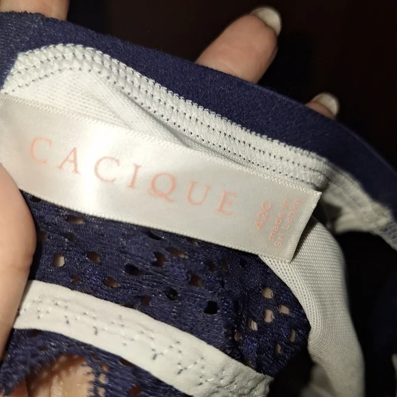 🌟 Cacique lightly lined tshirt bra size 42C - Picture 3 of 4